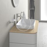 Duravit Happy D.2 Plus - Umývadlová misa zápustná, 60x40 cm, bez prepadu, biela