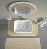 Duravit Happy D.2 Plus - Umývadlová misa zápustná, 60x40 cm, bez prepadu, WonderGliss, biela