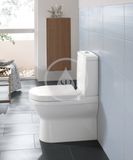 Villeroy &amp; Boch O.novo - WC kombi misa, Vario odpad, alpská biela