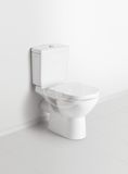 Villeroy &amp; Boch O.novo - WC kombi misa, zadný odpad, alpská biela