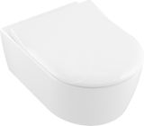 Villeroy &amp; Boch Avento - WC doska SlimSeat, SoftClosing, alpská biela