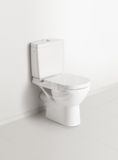 Villeroy &amp; Boch O.novo - WC kombi misa Compact, zadný odpad, DirectFlush, alpská biela