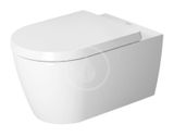 Geberit Duofix - Modul na závesné WC s tlačidlom Sigma30, biela/lesklý chróm + Duravit ME by Starck - WC a doska, Rimless, SoftClose