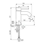 Ideal Standard CeraLine - Umývadlová batéria, chróm