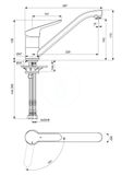 Ideal Standard CeraFlex - Drezová batéria, chróm