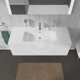 Duravit L-Cube - Umývadlová skrinka 40x122x48 cm, 1 zásuvka, lesklá biela