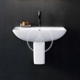 Duravit ME by Starck - Umývadlo, 60x46 cm, 1 otvor na batériu, matná biela