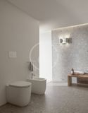 Ideal Standard Blend - Stojace WC, Aquablade, biela