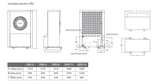 Buderus Logatherm WPL 14AR TS tepelné čerpadlo 14 kW so zásobníkom 186 l, biele