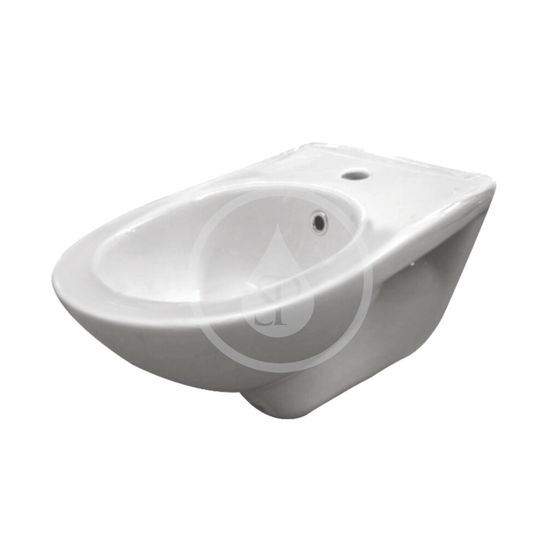 Alcadrain Keramika - Závesný bidet, otvor na batérie, biela