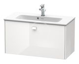 Duravit Brioso - Umývadlová skrinka Compact, 44x82x39 cm, 1 zásuvka, lesklá biela