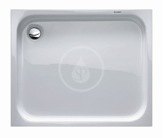 Duravit D-Code - Sprchová vanička 100x80 cm, Antislip, alpská biela