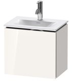 Duravit L-Cube - Umývadlová skrinka 40x44x31 cm, ľavá, 1 dvierka, lesklá biela