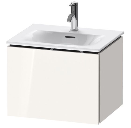 Duravit L-Cube - Umývadlová skrinka 40x52x42 cm, 1 zásuvka, lesklá biela