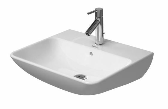 Duravit ME by Starck - Umývadlo, 60x46 cm, 1 otvor na batériu, matná biela