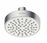 Duravit Sprchy - Hlavová sprcha, priemer 10 cm, biela/chróm