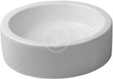 Duravit Starck 1 - Umývadlová misa bez prepadu, priemer 46 cm, biela