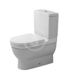 Duravit Starck 3 - WC kombi misa, Vario odpad, biela