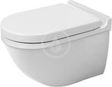 Duravit Starck 3 - Závesné WC, s WonderGliss, biela