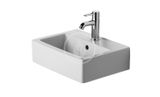 Duravit Vero - Umývadielko nábytkové 45x35 cm, s 1 otvorom na batériu, biela