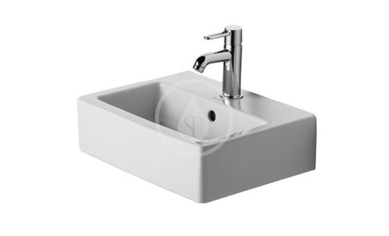 Duravit Vero - Umývadielko nábytkové 45x35 cm, s 1 otvorom na batériu, biela