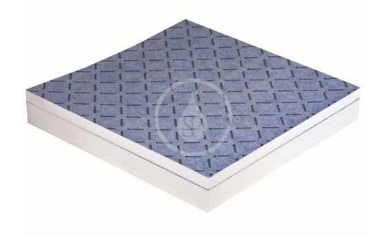 Geberit Príslušenstvo - Sprchová doska 1000x1000 mm, umožňujúca obloženie, so spádom do V