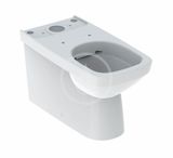 Geberit Selnova Square - WC kombi misa, vario odpad, 68x35 cm, Rimfree, biela