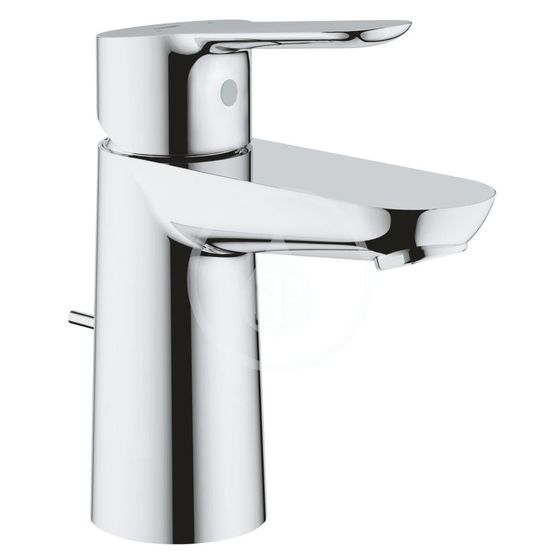 Grohe BauEdge - Umývadlová batéria s výpusťou, chróm