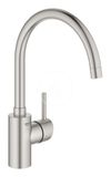 Grohe Concetto - Drezová batéria, supersteel