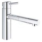 Grohe Concetto - Drezová batéria s výsuvnou spŕškou, chróm