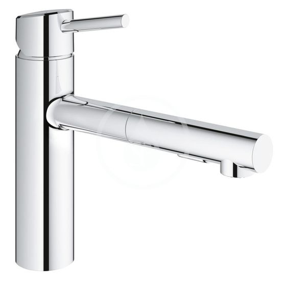 Grohe Concetto - Drezová batéria s výsuvnou spŕškou, chróm