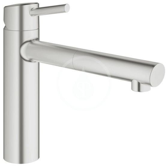 Grohe Concetto - Páková drezová batéria, supersteel