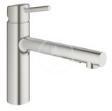 Grohe Concetto - Páková drezová batéria, supersteel