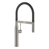 Grohe Essence - Drezová batéria s flexibilným ramenom s prepínačom, kefovaný Hard Graphite