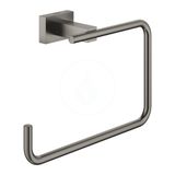 Grohe Essentials Cube - Držiak na uterák, kefovaný Hard Graphite