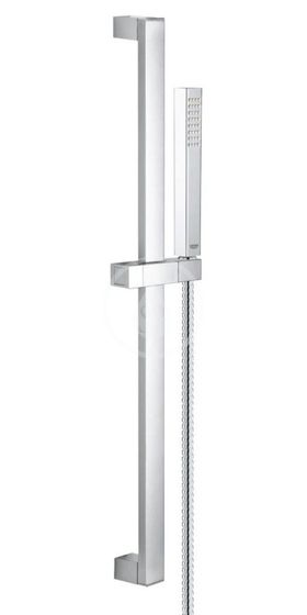 Grohe Euphoria Cube+ - Set sprchovej hlavice, 1jet, tyče 60 cm a hadice, chróm