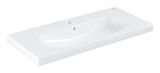 Grohe Euro Ceramic - Umývadlo s prepadom 100x46 cm, PureGuard, alpská biela