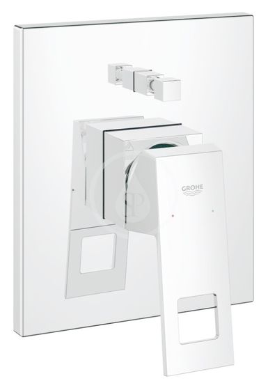 Grohe Eurocube - Vaňová batéria pod omietku, chróm