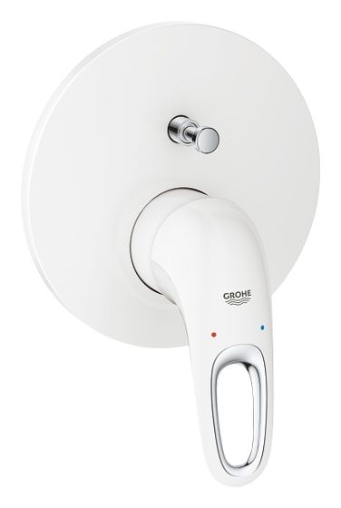 Grohe Eurostyle - Batéria pod omietku pre 2 spotrebiče, mesačná biela