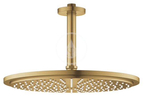 Grohe Rainshower Cosmopolitan - Hlavová sprcha 310, sprchové rameno 14 cm, 1 prúd, kefovaný Cool Sunrise