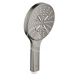 Grohe Rainshower SmartActive - Sprchová hlavica 130 9,5 l/min, 3 prúdy, kefovaný Hard Graphite