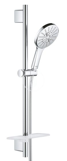 Grohe Rainshower SmartActive - Súprava sprchovej hlavice 130 6,8 l/min, 3 prúdy, tyče 60 cm a hadice, chróm