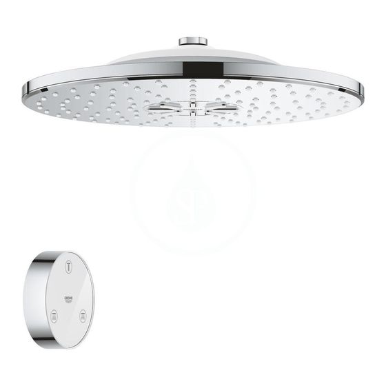 Grohe Rainshower SmartConnect - Hlavová sprcha 310 9,5 l/min s diaľkovým ovládaním, 2 prúdy, chróm