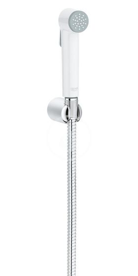 Grohe Tempesta-F - Bidetová spŕška s držiakom a hadicou 1,25 m, chróm/biela