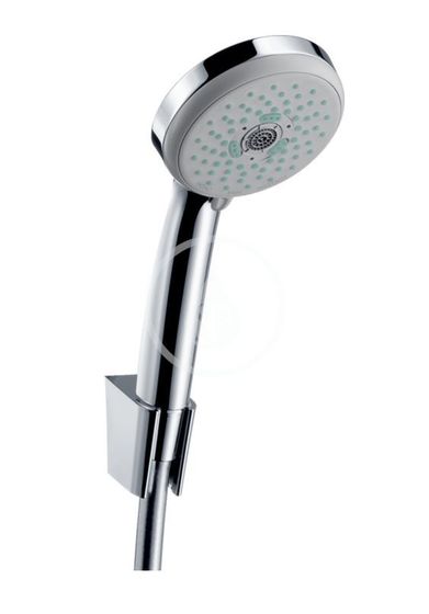 Hansgrohe Croma 100 - Set sprchovej hlavice, 3 prúdy, držiaku a hadice 1,6 m, chróm