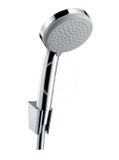 Hansgrohe Croma 100 - Set sprchovej hlavice, 4 prúdy, držiaku a hadice 1,60 m, chróm