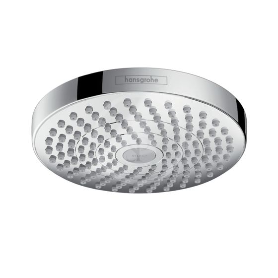 Hansgrohe Croma Select S - Hlavová sprcha 180, 2 prúdy, EcoSmart 9 l/min, chróm