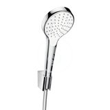 Hansgrohe Croma Select S - Ručná sprcha 1jet Porter, súprava 1,25 m, biela/chróm