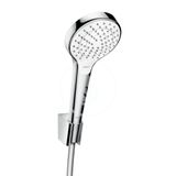 Hansgrohe Croma Select S - Ručná sprcha Vario Porter, súprava 1,25 m, biela/chróm