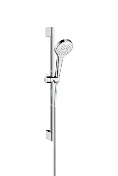 Hansgrohe Croma Select S - Sprchová súprava Vario EcoSmart 9 l/min 0,65 m, biela/chróm